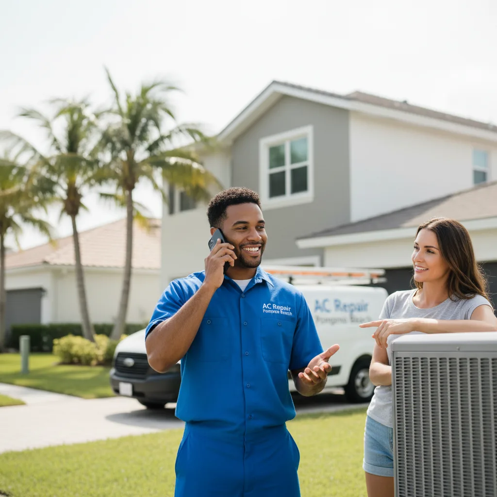 AC Repair Pompano Beach customer support in Ozona
